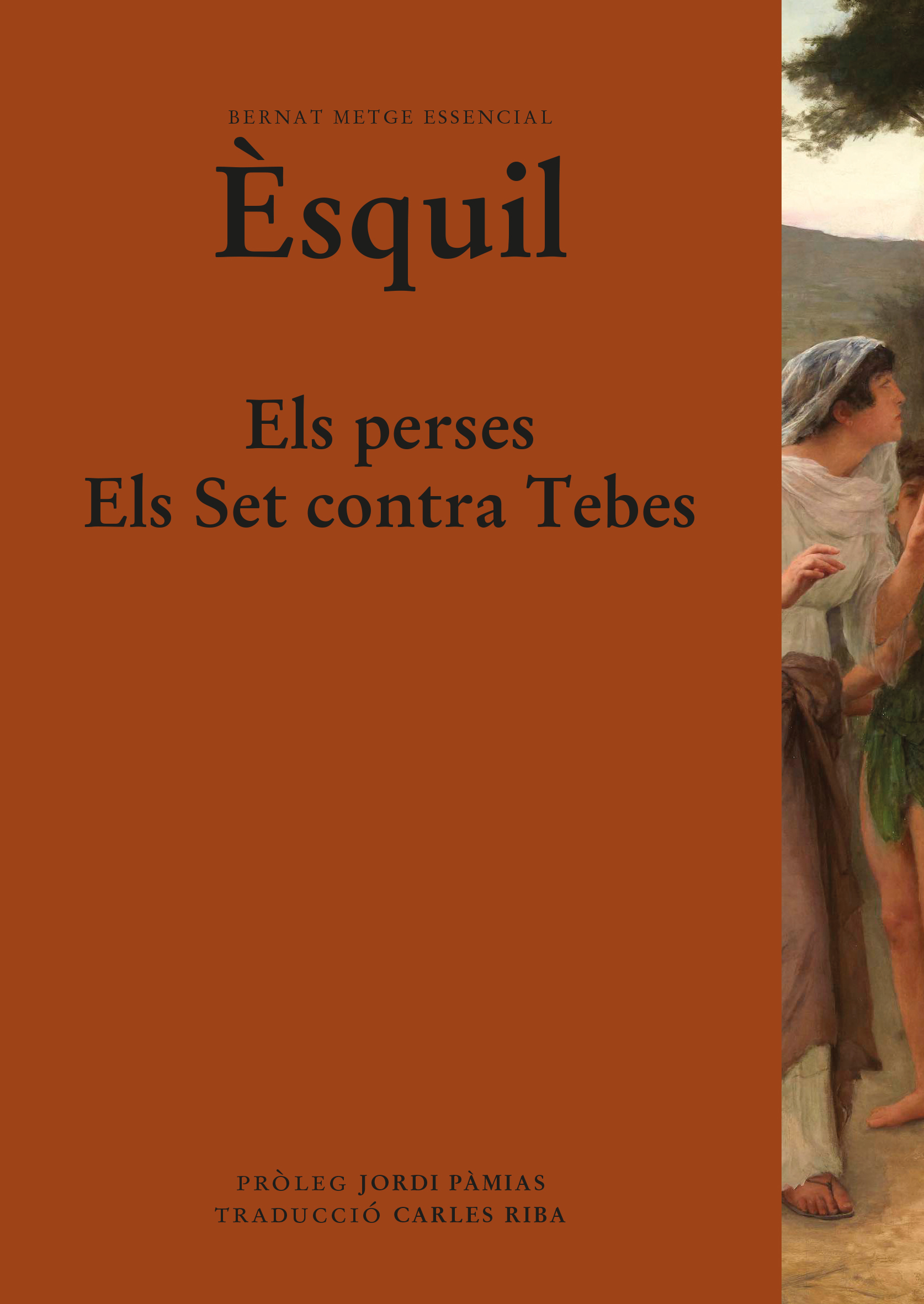 Esquilo: Els perses. Els set contra Tebes. (Paperback, català language, Bernat Metge)