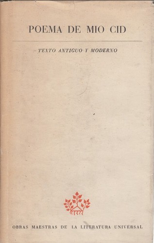 Anonymous: Poema de Mío Cid (Spanish language, 1968, Juventud)