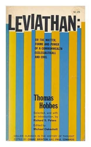 Thomas Hobbes: Leviathan (Undetermined language, 1962, Fontana, Collier Books)