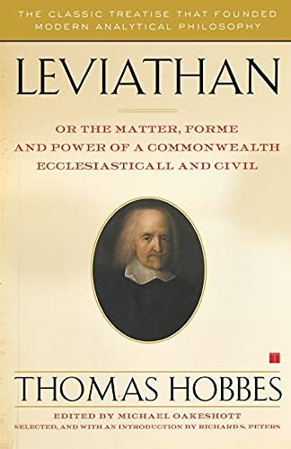 Thomas Hobbes: Leviathan, or, The matter, forme and power of a commonwealth ecclesiasticall and civil (2008, Touchstone, Atria Books)