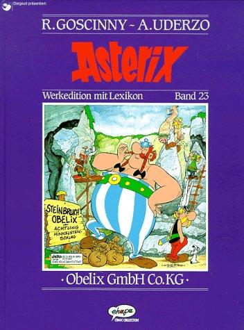 René Goscinny, Albert Uderzo: Asterix Werkedition, Bd.23, Obelix GmbH Co.KG (Hardcover, German language, 1998, Egmont Ehapa)