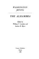 Washington Irving: The Alhambra (1983, Twayne)