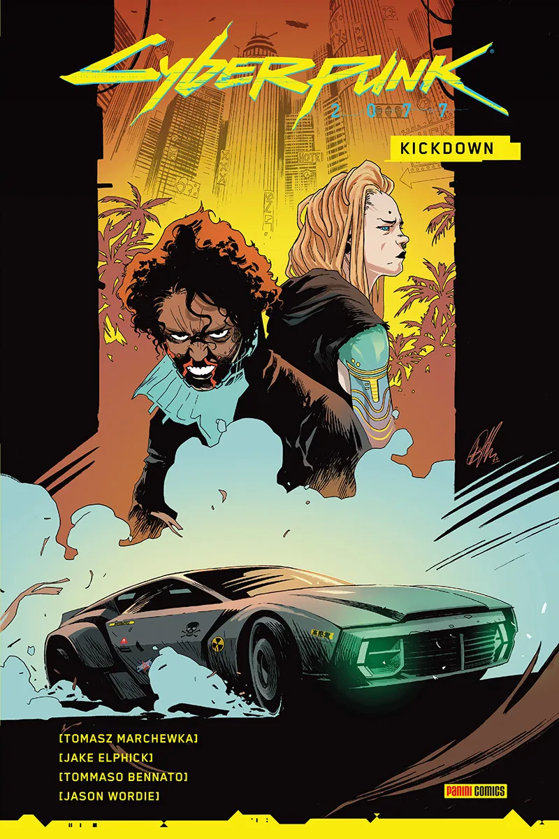 Tomasz Marchewka, Jake Elphick, Tommaso Bennato: Cyberpunk 2077: Kickdown (Hardcover, Español language, Panini)